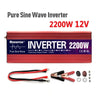 Image of Pure Sine Wave Inverter Portable Power banks Converter DC 12v To AC 110V 220V Solar Inverter Peak Power 1000W 1600W 2000W 3000W