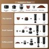 Image of 3-in-1 Portable Capsule Coffee Maker, Wireless Heating Electric Espresso Coffee Maker for Car Home, Travel Camping Coffee Maker