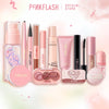Image of PINKFLASH Full Makeup Set Mascara Eyeliner Face Foundation Lipstick Eyeshadow Waterproof Long-lasting Makeup Base Kit Cosmetics