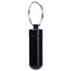 Image of 2PCS Waterproof Aluminum Pill Box Case Bottle Cache Drug Holder Container Keychain Medicine Box Health Care