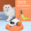 Image of Remote Smart Cat Toys Remote Control Interactive Cat Car Toy USB Charging Automatic Self-moving Teasing Cat Stick Pet Supplies