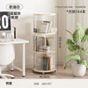 Image of 360-Degree Rotating Bookshelf Movable Living Room Bookshelf Multi-Layer Children’s Picture Book Storage Rack