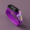 Image of Fashion Mickey Children Watches For Girls Electronic Bracelet Sports Touch LED Spiderman Doll Kids Watch Women Waterproof Clock