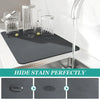 Image of Super Absorbent Anti-slip Coffee Dish Large Kitchen Absorbent Draining Mat Drying Mat Quick Dry Bathroom Drain Pad