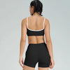 Image of 2pcs Patchwork Sport Yoga Set Workout Clothes for Women Sportwear Women Suit Outfit Fitness Gym Tracksuit Flare Legging Academic