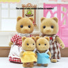 Image of Rabbit Doll 1/12 Micro Dollhouse Reindeer Sheep Elephant Squirrel Family Kitchen Toy Miniature Furniture Set Girl Toy Gift