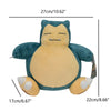 Image of Original Snorlax Plush Toys Cartoon&Cute Stuffed Dolls Throw Pillow Birthday Gift For Kids Christmas Gifts