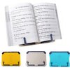 Image of Portable Reading Stand Books Stand Recipe Shelf Folding Holder Cookbook Holder Organizer Bookend For Music Score Recipe Tablet