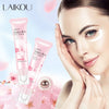 Image of LAIKOU Sakura Eye Serum Eye Roller Massage Hyaluronic Acid Skin Care Eye Bags Cream Moisturizing Dark Circles 15ml