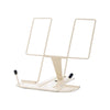 Image of Adjustable Desk Book Stand Cookbook Holder Portable Bookrest Non-slip Page Clips for Thick Book Cookbook Textbook Recipe