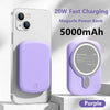 Image of 20W 10000mAh Macsafe Power Bank Magnetic Power Bank External Spare Battery For iPhone 15 14 13 12 Pro Max Wireless Power Banks