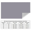 Image of 100 110 120 130 133 Inch Portable Projector Screen Optical Anti-light Curtain Reflective Foldable Home Movie 4K Projection Cloth