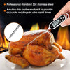 Image of Food Thermometer Digital Real-Time Reading Meat And Beverage Thermometer With LCD Display And Probe Electronic Kitchen Thermomet