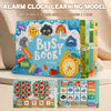 Image of Puzzle Montessori Quiet Book Word Recognition Children's Early Education Enlightenment Stickers Book Toys