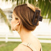 Image of 4Pcs/Set Women Girls Claw Clips Coffee Black Hair Claw Nonslip Crab Hairpins Barrette Fashion Hair Accessories Gifts