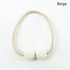 Image of 2PCS New curtain buckle, curtain strap, pearl buckle design, no drilling installation, curtain tie rope