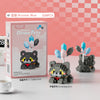Image of Cat Animal Brick Toy for Children Girls 8 To 10 Years Old Birthday Gift Construction Block Set Mini Building Blocks Educational