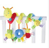 Image of Soft Infant Crib Bed Stroller Toy Creative Spiral Baby Toys For Newborns Car Seat Educational Rattle Baby Towel Education Toys