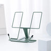 Image of Portable Book Holder Adjustable Reading Rest Recipe Cookbook Stand Cell Phone Stand for Cookbook Textbook Tablet Holder