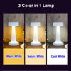 Image of USB Rechargeable Touch Desk Lamp Wireless Bedside Decorative LED Table Lamp Restaurant Coffee Bar Home Mood Lighting Night Light