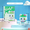 Image of Cat Animal Brick Toy for Children Girls 8 To 10 Years Old Birthday Gift Construction Block Set Mini Building Blocks Educational