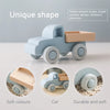 Image of 1Pcs Food Grade Baby Silicone Teether Toy Cartoon Car Nursing Teething Ring BPA Free Newborn Health Molar Chewing Accessorie Toy