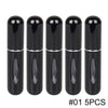 Image of 1/5PCS Perfume Atomizer Portable Liquid Cosmetics Containers Traveling Mini Alcochol Perfume Refillable Bottles Empty Spray Bott