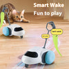 Image of Remote Smart Cat Toys Remote Control Interactive Cat Car Toy USB Charging Automatic Self-moving Teasing Cat Stick Pet Supplies