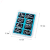 Image of 8Pcs/Set Metal Montessori Puzzle Wire IQ Logical Ability Training Stress Relief Toy for Children Adults Reliever Educational Toy