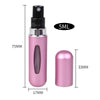 Image of 5ml Perfume Refill Bottle Portable Mini Refillable Spray Jar Scent Pump Empty Cosmetic Containers Atomizer for Travel Tool Hot