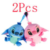 Image of 12cm 20cm 25cm Stitch Stuffed Plush Models Cartoon Stuffed Plush Dolls Anime Plush Baby Toys Kawaii Kids Birthday Gift