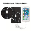 Image of Portable Solar Panel 5V USB Type-C Charge Flexible Foldable Kit  Lightweigh System For  Phones Car Camping Hiking Power Banks