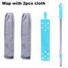 Image of UNTIOR Long Handle Dust Mops Floor Ceiling Cleaning Mops Bed Bottom Dust Cleaner Sofa Dust Removal Brush Household Cleaning Tool