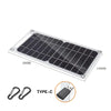 Image of 5V Solar Panel USB Type-C Charge Portable Flexible Kit IP65 Lightweigh Mini System For  Phones Car Camping Hiking Power Banks