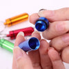 Image of 2PCS Waterproof Aluminum Pill Box Case Bottle Cache Drug Holder Container Keychain Medicine Box Health Care