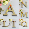 Image of 26 Letters Wall Sticker 3D DIY Mirror Acrylic Decals Home Decor Wall Art Mural for party wedding Christmas Retro Wall Art