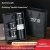Image of 500ML 304 Stainless Steel Vacuum Insulated Bottle Gift Set Office Business Coffee Mug Stainless Steel Water Bottle with Straw