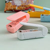 Image of Mini Heat Bag Packaging Sealer Portable Plastic Bag Clip Sealing Machine Food Storage Seal Snack Sealing Kitchen Gadgets