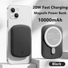 Image of 20W 10000mAh Macsafe Power Bank Magnetic Power Bank External Spare Battery For iPhone 15 14 13 12 Pro Max Wireless Power Banks