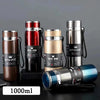 Image of 1L Thermal Water Bottle Keep Cold and Hot Thermos for Water Tea Coffee Vacuum Flasks Stainless Steel Thermos Bottle