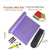 Image of Professional Puzzle Roll Mat Blanket Felt Mat up to 1500/2000/3000 Pieces Accessories Puzzle Portable Travel Storage Bag