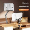 Image of Book Stand for Reading, Adjustable Holder with Pad/books, Foldable Desktop Riser for Cookbook,Sheet Music,Laptop Book Holder