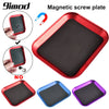 Image of 9IMOD RC Screw Tray with Magnetic Pad Aluminium Alloy Magnet Screws Disk Storage Plate for RC Airplane Car Boat Repair Tool