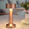 Image of LED Table Light 3 Color Retro Coffee Table Lamp Touch Bar Desktop Decorative Lamp Sensor Rechargeable Night Light For Bedroom