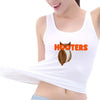 Image of Spoon And Fork Cliparts Hooters Graphics Cotton Tank Tops Women's Street Fashion Novel Sleeveless Tee Shirt Hotwife Naughty Tops