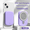 Image of 20W 10000mAh Macsafe Power Bank Magnetic Power Bank External Spare Battery For iPhone 15 14 13 12 Pro Max Wireless Power Banks