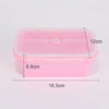 Image of Collapsible Food Storage Containers Silicone Lunch Box with Lid Food Bowls Kitchen Stackable Lunch Box for Pantry Freezer Safe