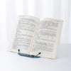 Image of Adjustable Desk Book Stand Cookbook Holder Portable Bookrest Non-slip Page Clips for Thick Book Cookbook Textbook Recipe