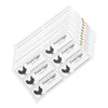 Image of 40 Sheets Handwritten Stickers Produce Date Labels Farm Fresh Chicken Eggs Adhesive Tags Easy Peel Grocery Item Marking