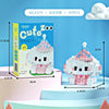 Image of Cat Animal Brick Toy for Children Girls 8 To 10 Years Old Birthday Gift Construction Block Set Mini Building Blocks Educational